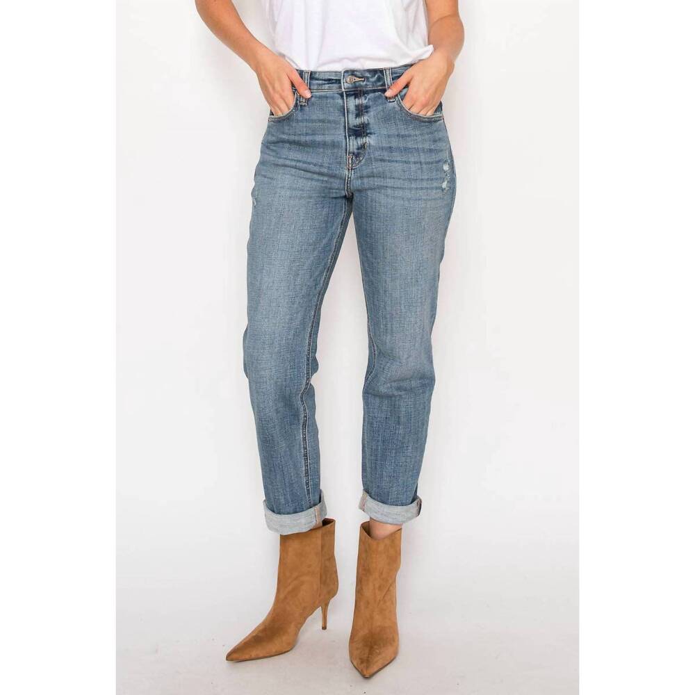 NEW ARTEMIS VINTAGE high rise modern boyfriend jeans in blue